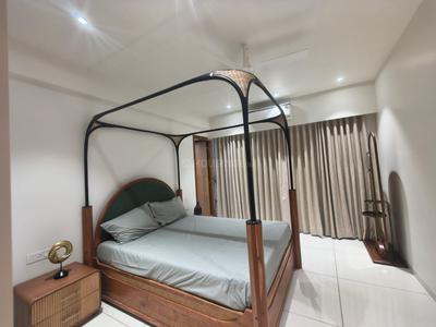 Bedroom Image of 3400 Sq.ft 4 BHK Apartment / Flat for rent in Adani Water Lily, Shantigram Ahmedabad for Rs. 100000