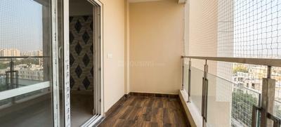 Balcony Image of 1955 Sq.ft 3 BHK Apartment / Flat for rent in Nandini Metro Suites Bliss, Vaishali Ghaziabad for Rs. 50000