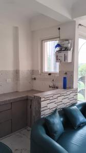 Kitchen Image of 700 Sq.ft 1 BHK Apartment / Flat for rent in Jagatpura Jaipur for Rs. 21000