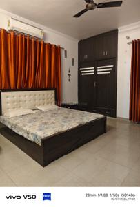 Bedroom Image of 2152 Sq.ft 2 BHK Builder Floor for rent in Gomti Nagar Lucknow for Rs. 22000