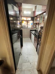 Kitchen Image of 550 Sq.ft 1 BHK Apartment / Flat for rent in Goregaon West Mumbai for Rs. 42000