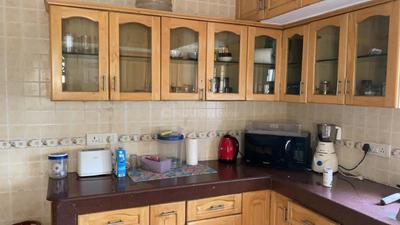 Kitchen Image of 1600 Sq.ft 3 BHK Builder Floor for rent in Vasant Kunj New Delhi for Rs. 99000