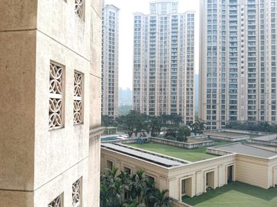Balcony Image of 835 Sq.ft 2 BHK Apartment / Flat for rent in One Hiranandani Park, Thane West Thane for Rs. 49000