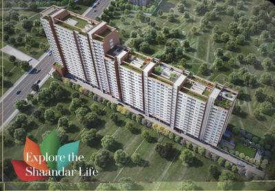 Image of 985 Sq.ft 2 BHK Apartment / Flat for sale in Landmarkk Luxuria, Dudulgaon, Pune for Rs. 5800000