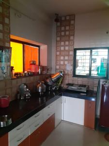 Kitchen Image of 1000 Sq.ft 2 BHK Independent House for rent in Bhagwan Nagar Nagpur for Rs. 18000