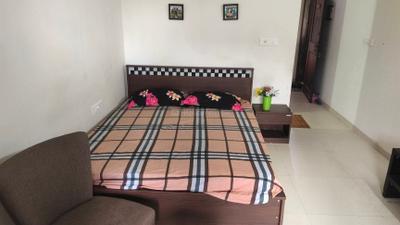Bedroom Image of 370 Sq.ft 1 RK Apartment / Flat for rent in Four Perola, Baingini Goa for Rs. 20000