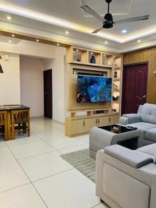 Hall Image of 1159 Sq.ft 3 BHK Apartment / Flat for sale in Galaxy Cloud Space, Kakkanad Kochi for Rs. 10000000