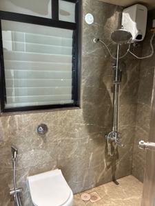 Bathroom Image of 750 Sq.ft 2 BHK Apartment / Flat for rent in Ceratec Presidential Towers, Ravet Pune for Rs. 28000