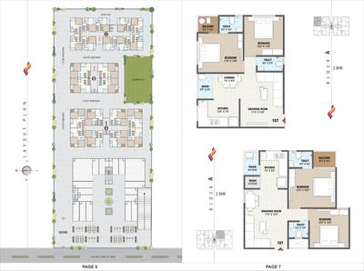 Image of 1134 Sq.ft 2 BHK Apartment / Flat for sale in R D Sai Sharnam And Sai Platinum, Nikol, Ahmedabad for Rs. 4200000