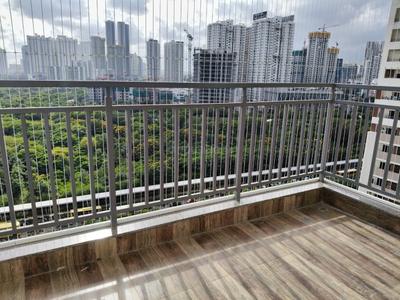 Balcony Image of 1050 Sq.ft 2 BHK Apartment / Flat for rent in Aparna Zenon, Manikonda Hyderabad for Rs. 55000