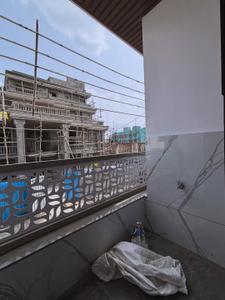 Balcony Image of 750 Sq.ft 1 BHK Builder Floor for rent in Scheme No 114 Indore for Rs. 21000