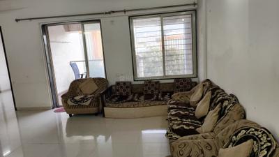 Living Room Image of 1000 Sq.ft 2 BHK Apartment / Flat for rent in Sankla Exclusive Vistas, Pisoli Pune for Rs. 16500