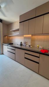 Kitchen Image of 866 Sq.ft 1 BHK Apartment / Flat for rent in Old Palasia Indore for Rs. 27000
