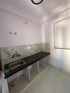 Kitchen Image of 350 Sq.ft 1 RK Apartment / Flat for rent in Panchyawala Jaipur for Rs. 6000