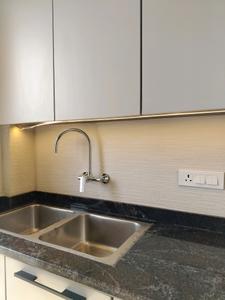 Kitchen Image of 500 Sq.ft 1 RK Studio for rent in South City Floors 1, Sector 41 Gurgaon for Rs. 26000