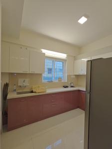 Kitchen Image of 1600 Sq.ft 3 BHK Apartment / Flat for rent in Cooke Town Bengaluru for Rs. 70000