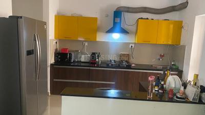 Kitchen Image of 1300 Sq.ft 3 BHK Apartment / Flat for rent in Kachana Raipur for Rs. 39000