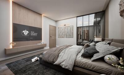 Bedroom Image of 1850 Sq.ft 3 BHK Apartment / Flat for sale in The Palash Homes, Dhakoli Zirakpur for Rs. 11500000