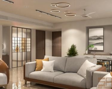 Hall Image of 5500 Sq.ft 4 BHK Apartment / Flat for rent in Venus Pashmina, Bodakdev Ahmedabad for Rs. 250000