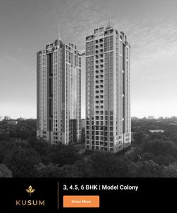 Image of 1400 Sq.ft 3 BHK Apartment / Flat for sale in Fortune Kusum CHSL, Shivaji Nagar, Pune for Rs. 35000000