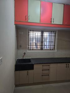 Kitchen Image of 1100 Sq.ft 2 BHK Builder Floor for rent in Hulimavu Bengaluru for Rs. 25000