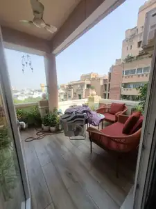 Balcony Image of 2091 Sq.ft 4 BHK Apartment / Flat for sale in Unitech Heritage City, DLF Phase 2 Gurgaon for Rs. 55000000