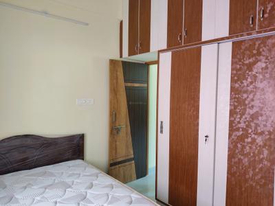 Bedroom Image of 530 Sq.ft 1 BHK Builder Floor for rent in Halasuru Bengaluru for Rs. 30000