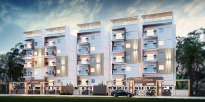 Image of 1270 Sq.ft 2 BHK Apartment / Flat for sale in Kompally, Hyderabad for Rs. 5715000