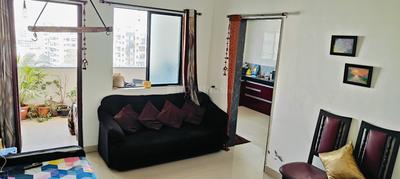 Living Room Image of 650 Sq.ft 1 BHK Apartment / Flat for sale in Ambegaon Budruk Pune for Rs. 2700000