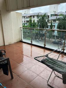 Balcony Image of 1074 Sq.ft 2 BHK Apartment / Flat for rent in Siddhesh Optimus, Viman Nagar Pune for Rs. 50000