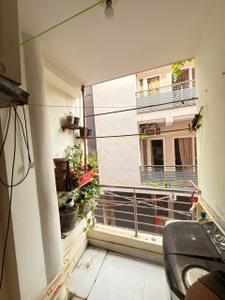 Balcony Image of 900 Sq.ft 3 BHK Apartment / Flat for sale in Rajpur Khurd Extension New Delhi for Rs. 4200000