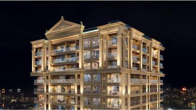 Building Image of 1850 Sq.ft 4 BHK Apartment / Flat for sale in Hiranandani Bay Heights, Bandra West Mumbai for Rs. 184500000