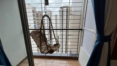 Balcony Image of 700 Sq.ft 2 BHK Apartment / Flat for sale in Runwal Eirene, Thane West Thane for Rs. 11000000