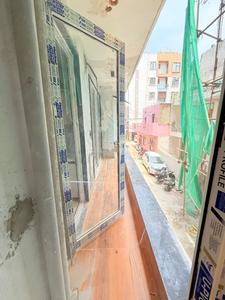 Balcony Image of 1120 Sq.ft 3 BHK Builder Floor for sale in Rajpur Khurd Extension New Delhi for Rs. 7200000