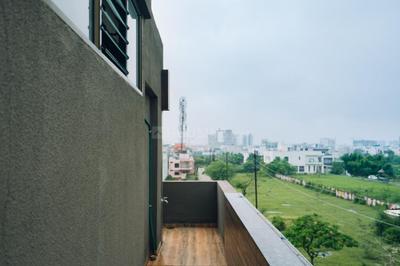 Balcony Image of 1200 Sq.ft 1 BHK Apartment / Flat for rent in Old Palasia Indore for Rs. 22300