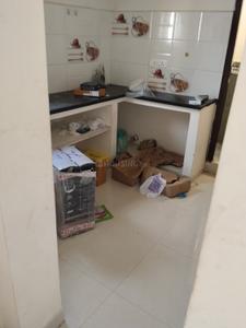 Kitchen Image of 600 Sq.ft 1 BHK Builder Floor for rent in Financial District Hyderabad for Rs. 25500