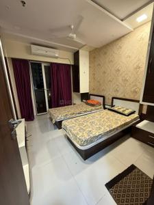 Bedroom Image of 1401 Sq.ft 3 BHK Apartment / Flat for rent in B and M Atlantis, Ghansoli Navi Mumbai for Rs. 85000