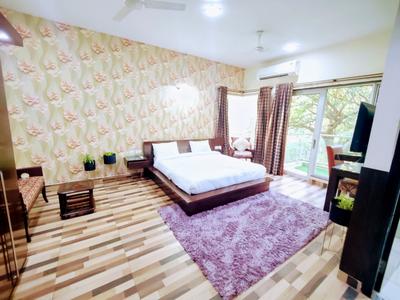 Bedroom Image of 500 Sq.ft 1 RK Builder Floor for rent in Sector 41 Gurgaon for Rs. 30000
