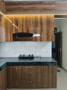 Kitchen Image of 700 Sq.ft 2 BHK Builder Floor for rent in Guru Ji Delhi Residency, Dwarka Mor New Delhi for Rs. 19400