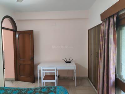 Bedroom Image of 900 Sq.ft 1 BHK Builder Floor for rent in Sarvapriya Vihar New Delhi for Rs. 45000