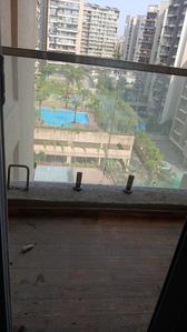 Balcony Image of 2001 Sq.ft 3 BHK Apartment / Flat for rent in Shreenathji Delta Riviera, Ulwe Navi Mumbai for Rs. 85000