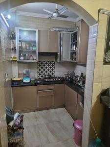 Kitchen Image of 900 Sq.ft 2 BHK Builder Floor for sale in Tilak Nagar New Delhi for Rs. 10000000