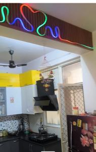 Kitchen Image of 1490 Sq.ft 3 BHK Apartment / Flat for rent in Indosam 75, Sector 75 Noida for Rs. 40000