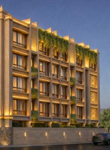 Floor Plan Image of 1850 Sq.ft 3 BHK Apartment / Flat for sale in Laxmi Sagar Bhubaneswar for Rs. 17500000