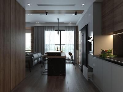 Kitchen Image of 862 Sq.ft 2 BHK Apartment / Flat for sale in Shivnath Habitats, Padle Gaon Thane for Rs. 6399000
