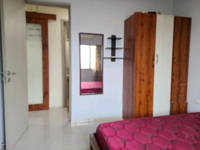 Bedroom Image of 650 Sq.ft 1 BHK Apartment / Flat for rent in Kanakia Rainforest, Andheri East Mumbai for Rs. 70000