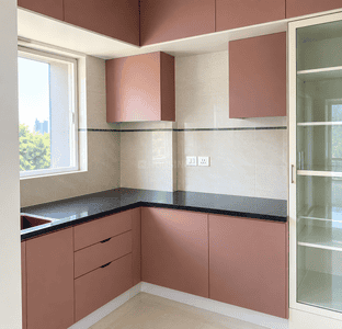Kitchen Image of 860 Sq.ft 2 BHK Apartment / Flat for sale in Shriram Liberty Square by Shriram Properties, Electronic City Bengaluru for Rs. 7500000