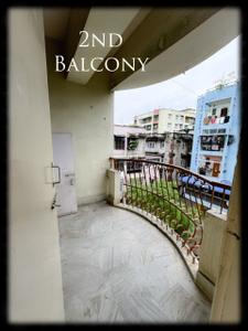 Balcony Image of 1250 Sq.ft 3 BHK Apartment / Flat for sale in Ganeshguri Guwahati for Rs. 7200000