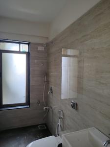 Common Bathroom Image of 750 Sq.ft 1 BHK Apartment / Flat for rent in Parijat Gardens, Kasarvadavali Thane for Rs. 16002