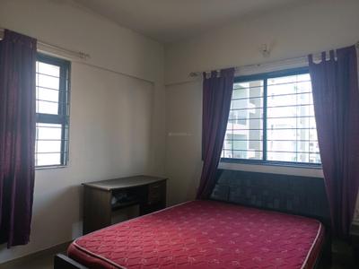 Bedroom Image of 1000 Sq.ft 2 BHK Apartment / Flat for rent in Magarpatta Grevillea, Magarpatta City Pune for Rs. 34000